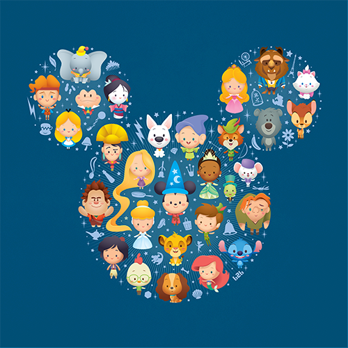 Jerrod Maruyama A World Of Cute Disney Character Art ...