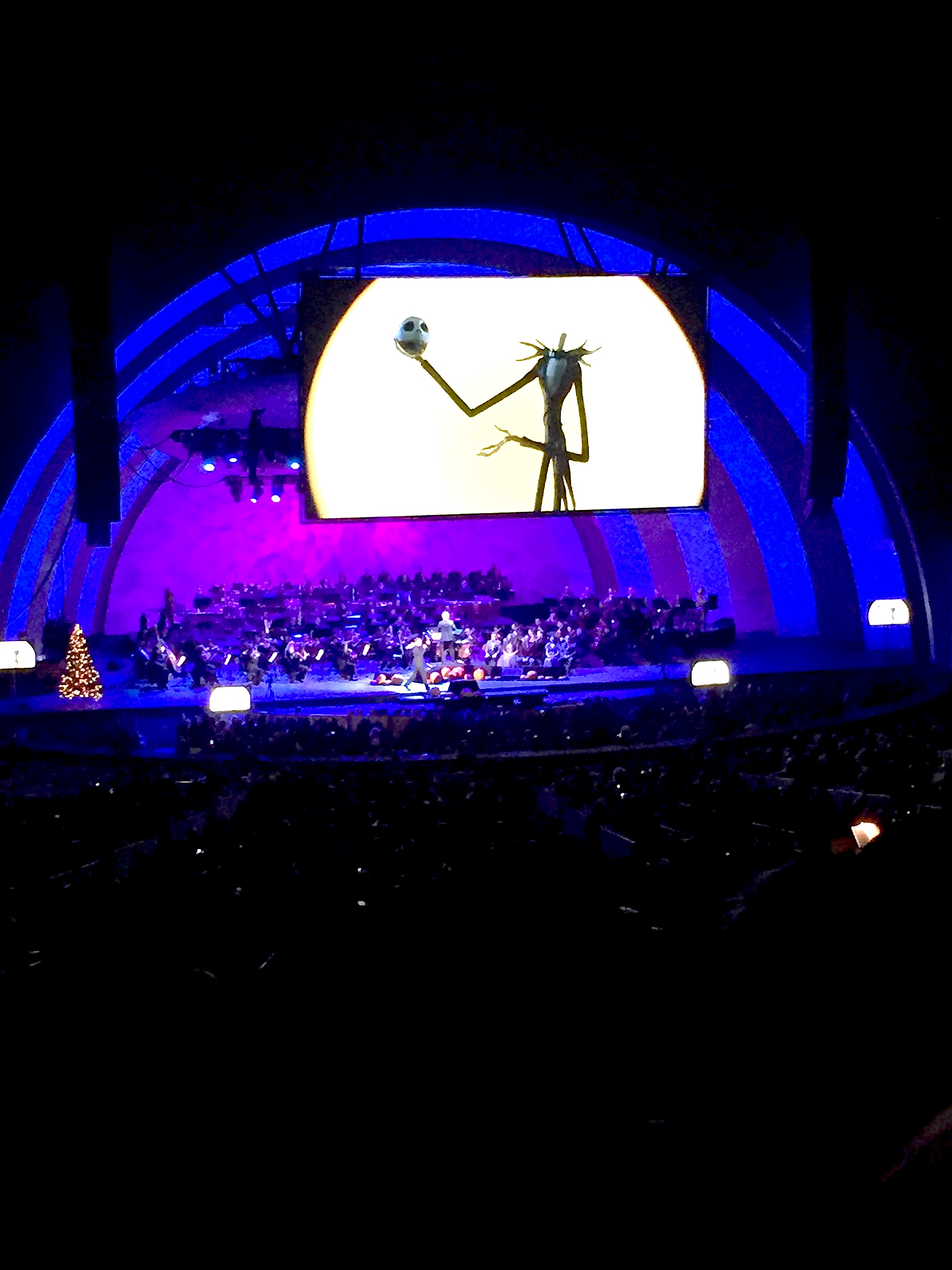 Disney Danny Elfman Nightmare Before Christmas Jack Skellington Hollywood Bowl Concert ...