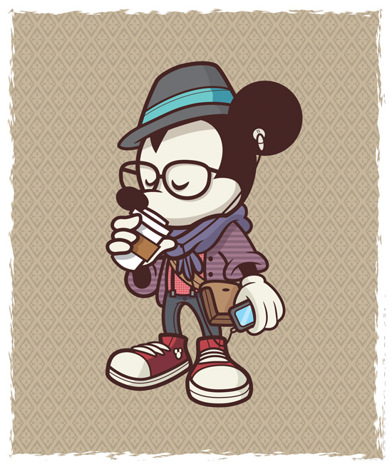 Hipster Mickey Jerrod Maruyama