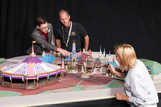 Disneyland Fantasy Faire Model 3