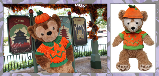 Duffy The Bear Pumpkin Outfit