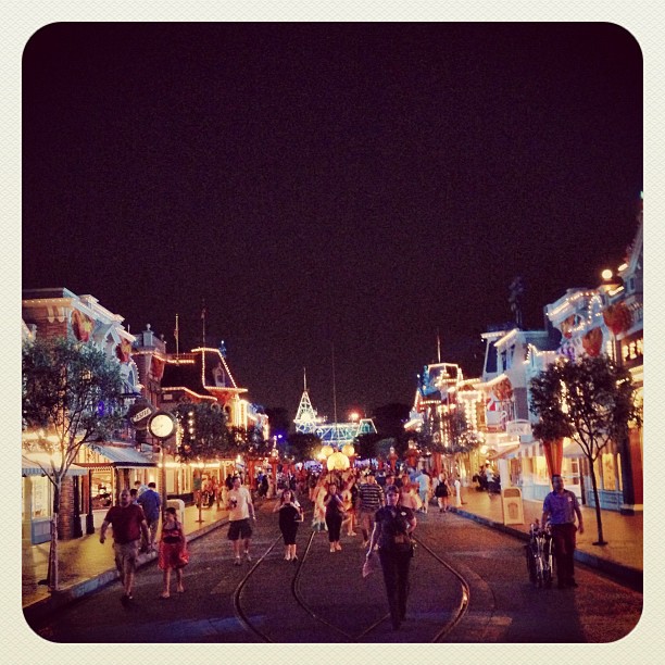 Disneyland Halloween Time Main Street Usa