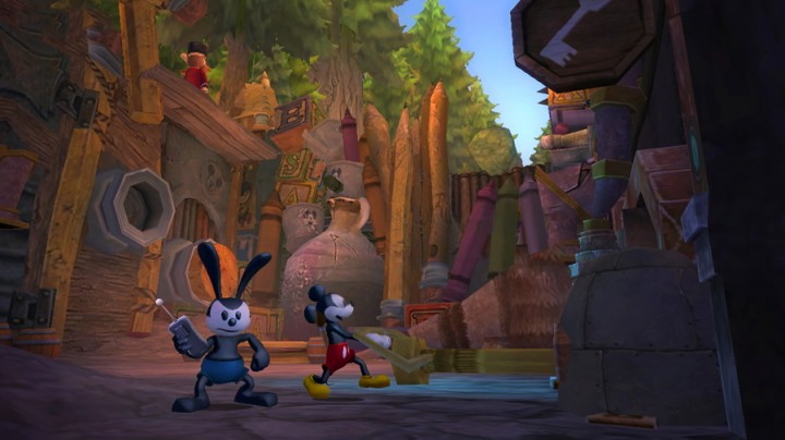 Epic Mickey 2 Oswald The Lucky Rabbit Mickey Mouse