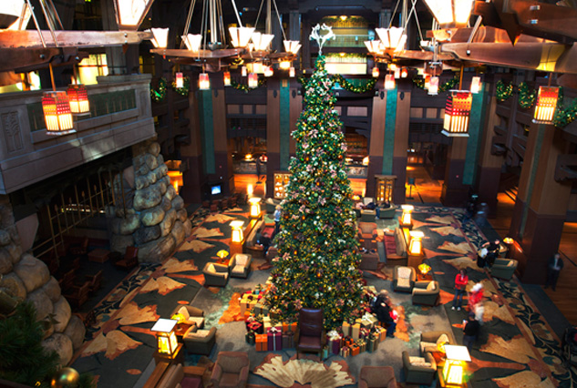 Disneys Grand Californian Hotel Christmas