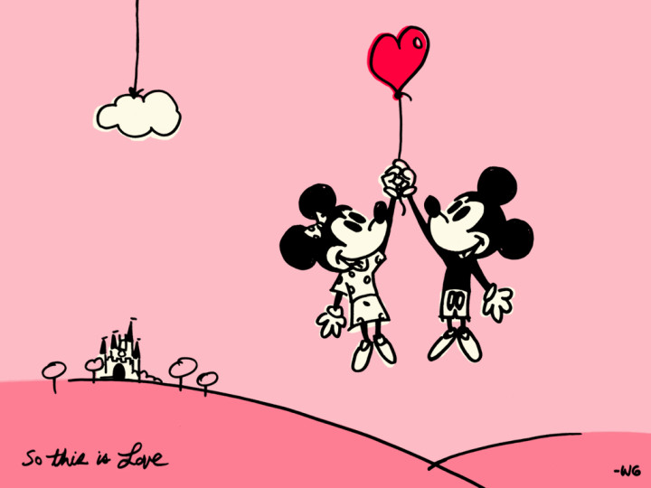 Mickey And Minnie Valentines Day Cartoon
