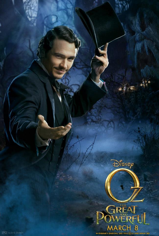 Oscar Diggs Played By James Franco Oz The Great And Powerful