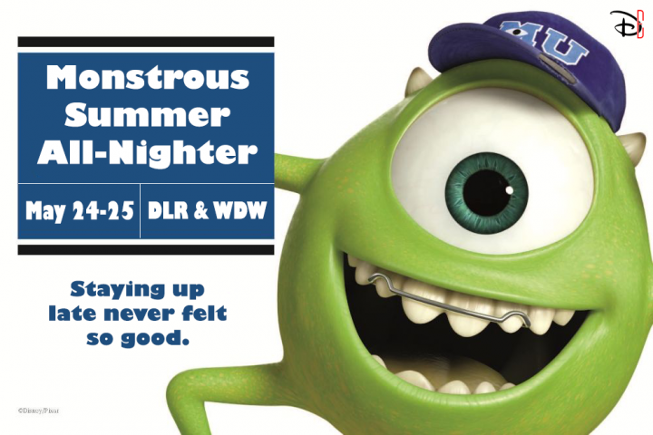 Monstrous Summer All Nighter Disneyexaminer Announcement