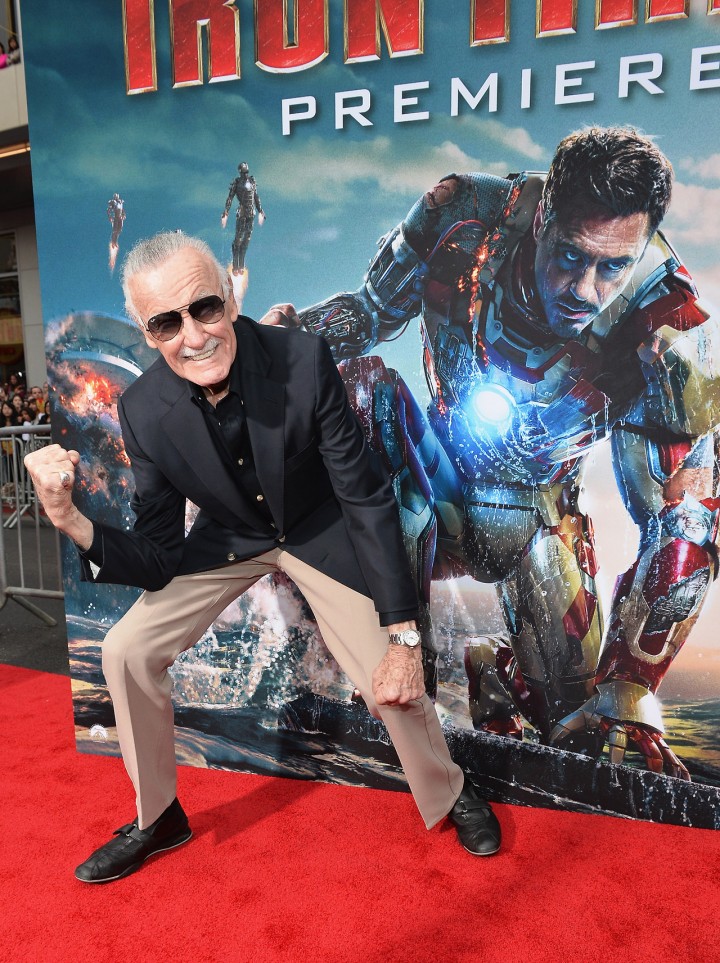 Stan Lee Iron Man 3 Premiere