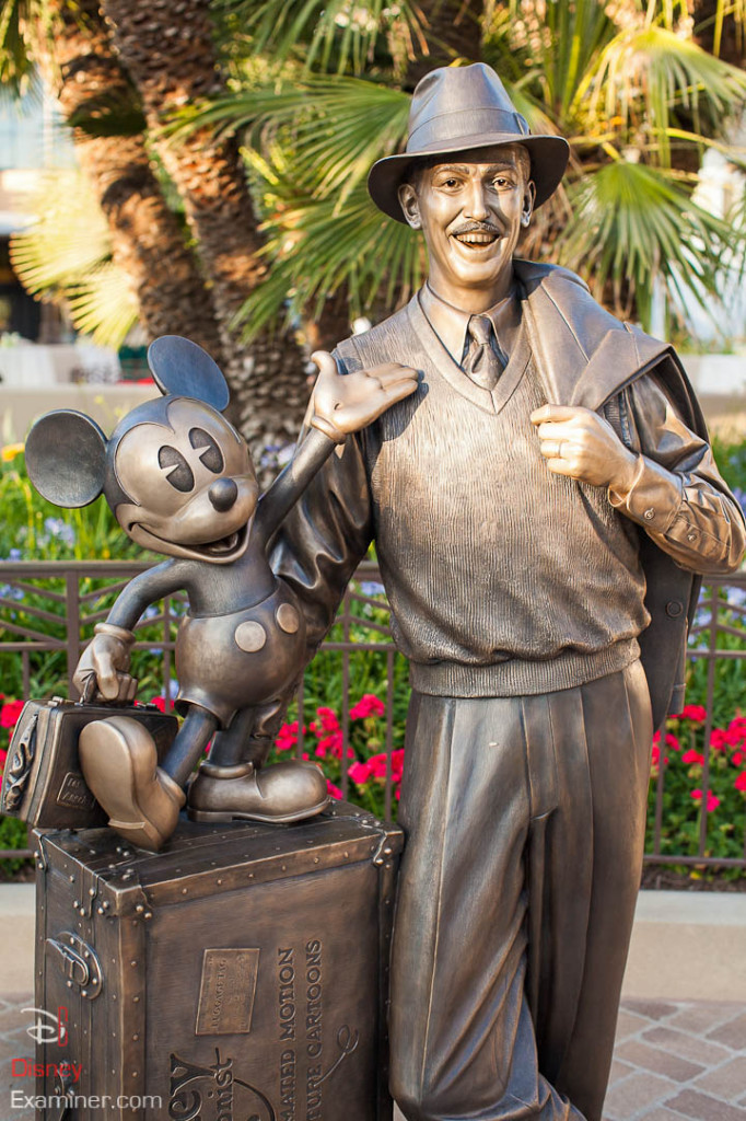Disney California Adventure Grand Reopening Disneyexaminer Coverage Day 2 Buena Storytellers Statue