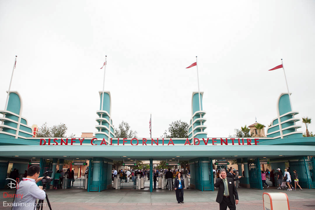 Disney California Adventure Grand Reopening Disneyexaminer Coverage Day 3 Exit 1