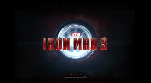 Iron Man 3 Title Banner