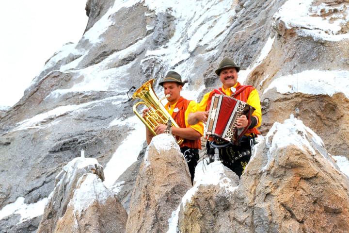 Happy Hans And Erik Matterhorn Musicians