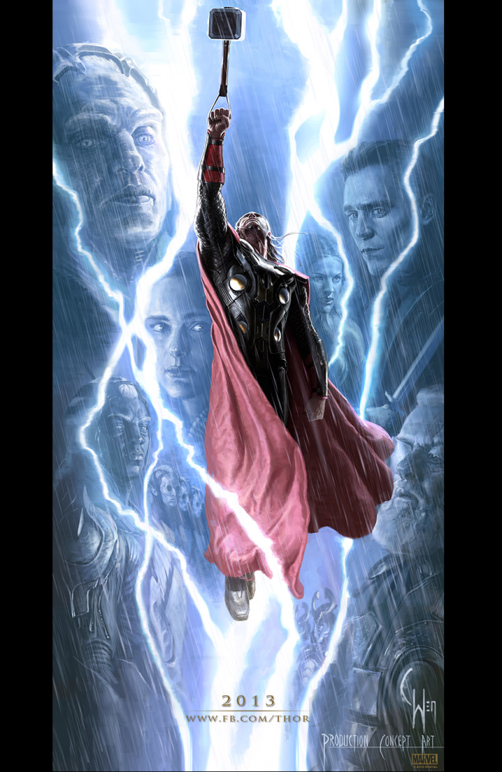 Marvel Thor The Dark World Concept Art