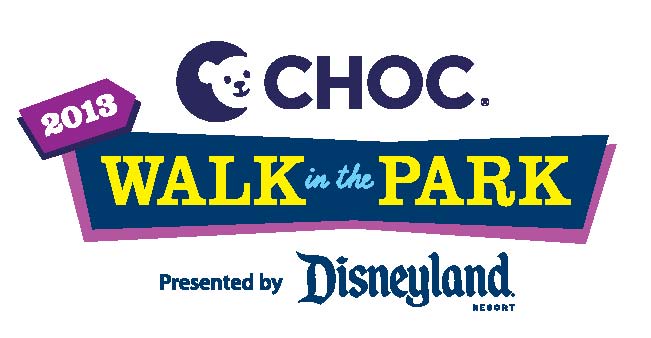 2013 Choc Walk In The Park Logo Disneyland Resort
