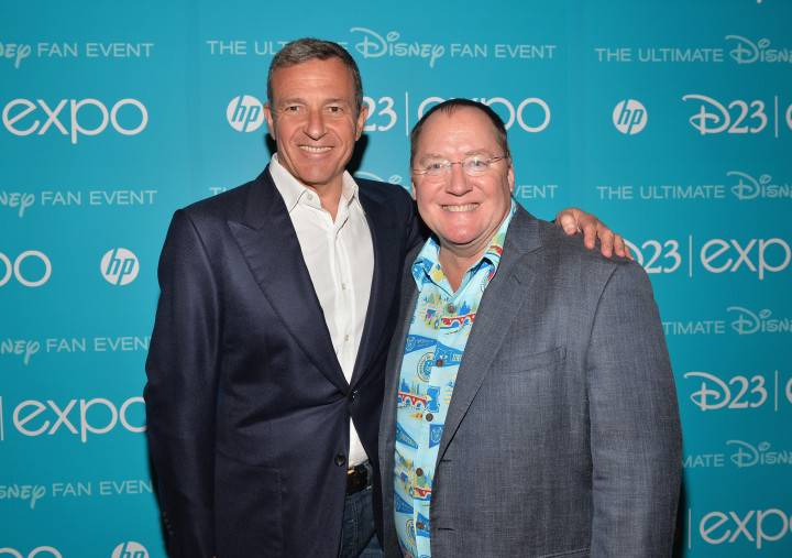 2013 D23 Expo Walt Disney Animation Studios Presentation Disney Ceo Bob Iger John Lasseter