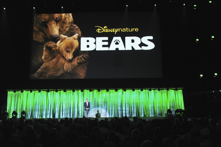 2013 D23 Expo Walt Disney Studios Live Action Films Presentation Alan Horn Disneynature Bears