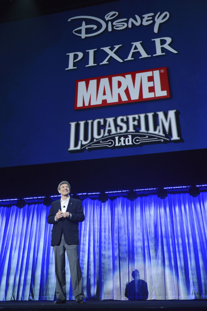 2013 D23 Expo Walt Disney Studios Live Action Films Presentation President Alan Horn