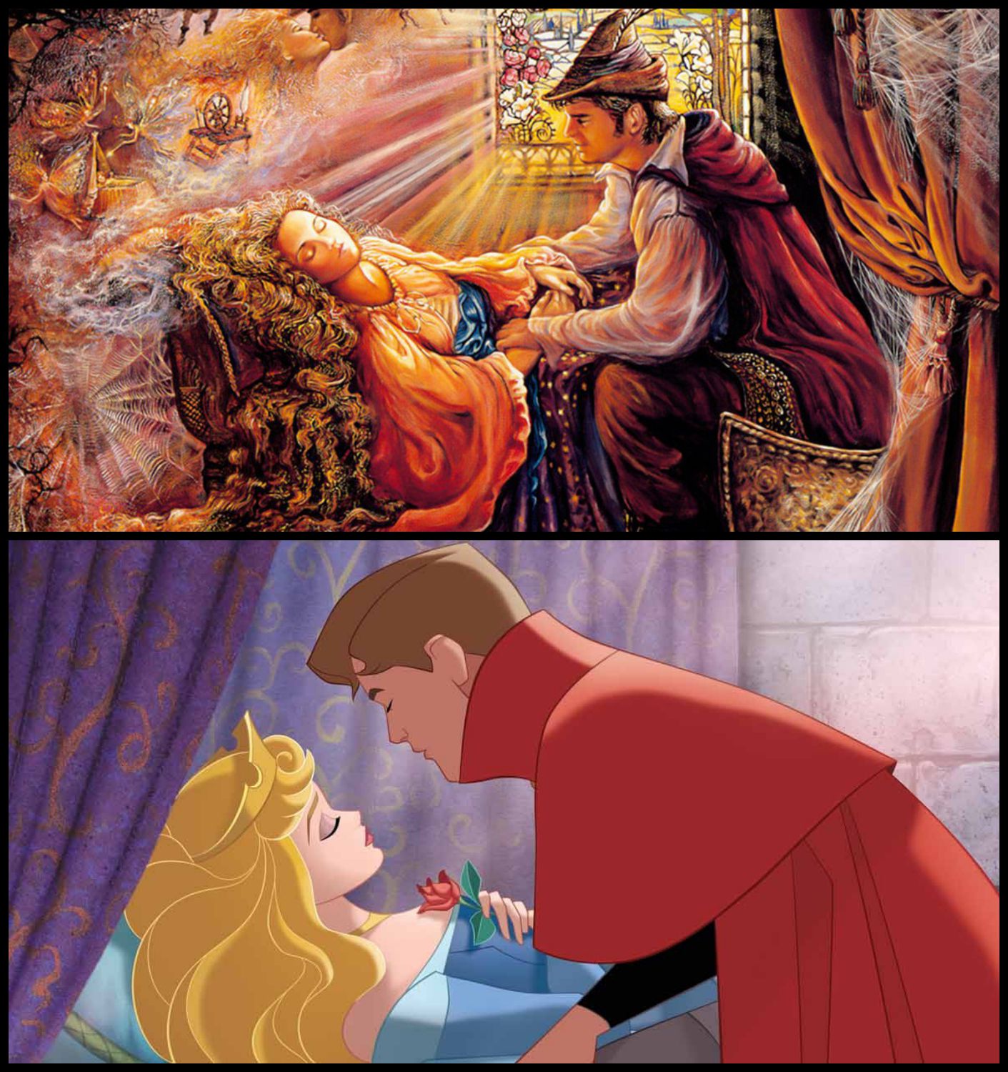 different versions of sleeping beauty