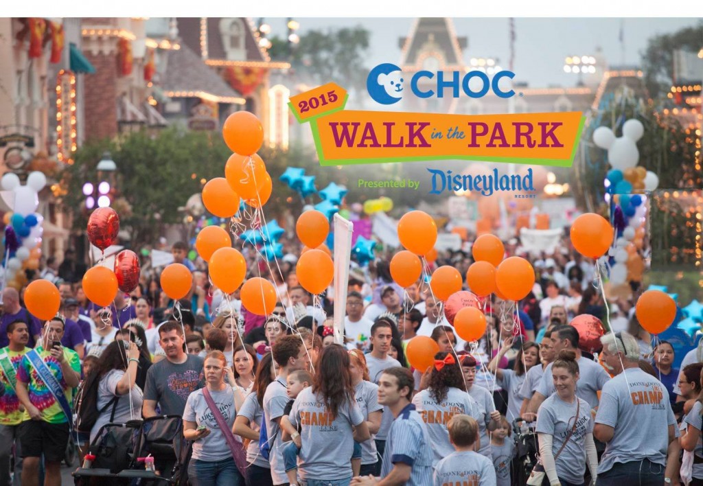 2015 Disneyland CHOC Walk Main Graphic