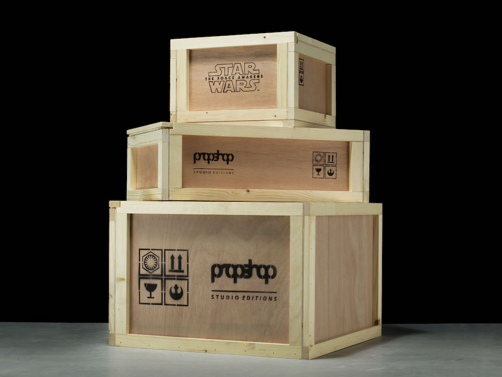 Star Wars The Force Awakens Propshop Replicas Shipping Crates