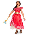 Disney Holiday Season Shopping Black Friday Gift Ideas 2016 Elena of Avalor Costume Collection for Kids Scepter Costume Shoes Jewelry Set