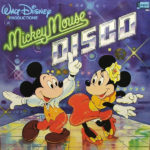 Mickey Mouse Disco Record Vinyl Walt Disney Records Music Cover Minnie Mouse