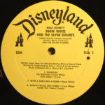 Snow White and the Seven Dwarfs Record Vinyl Walt Disney Records Music