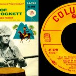 The Ballad of Davy Crockett Vinyl Cover Walt Disney Records Music