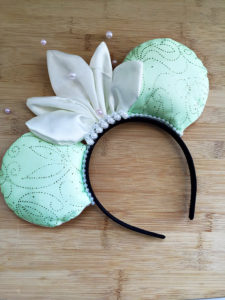 Tiana The Princess and the Frog Minnie Mouse Customizable Handmande DIY Ears Etsy HappilyEarAfter