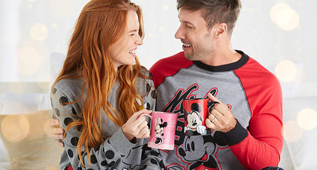 Disney Store Couple Pajamas Mugs Gift Ideas Grown Ups