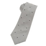 Mickey Mouse Icon Tie for Men Silver Gift Ideas Grown Ups