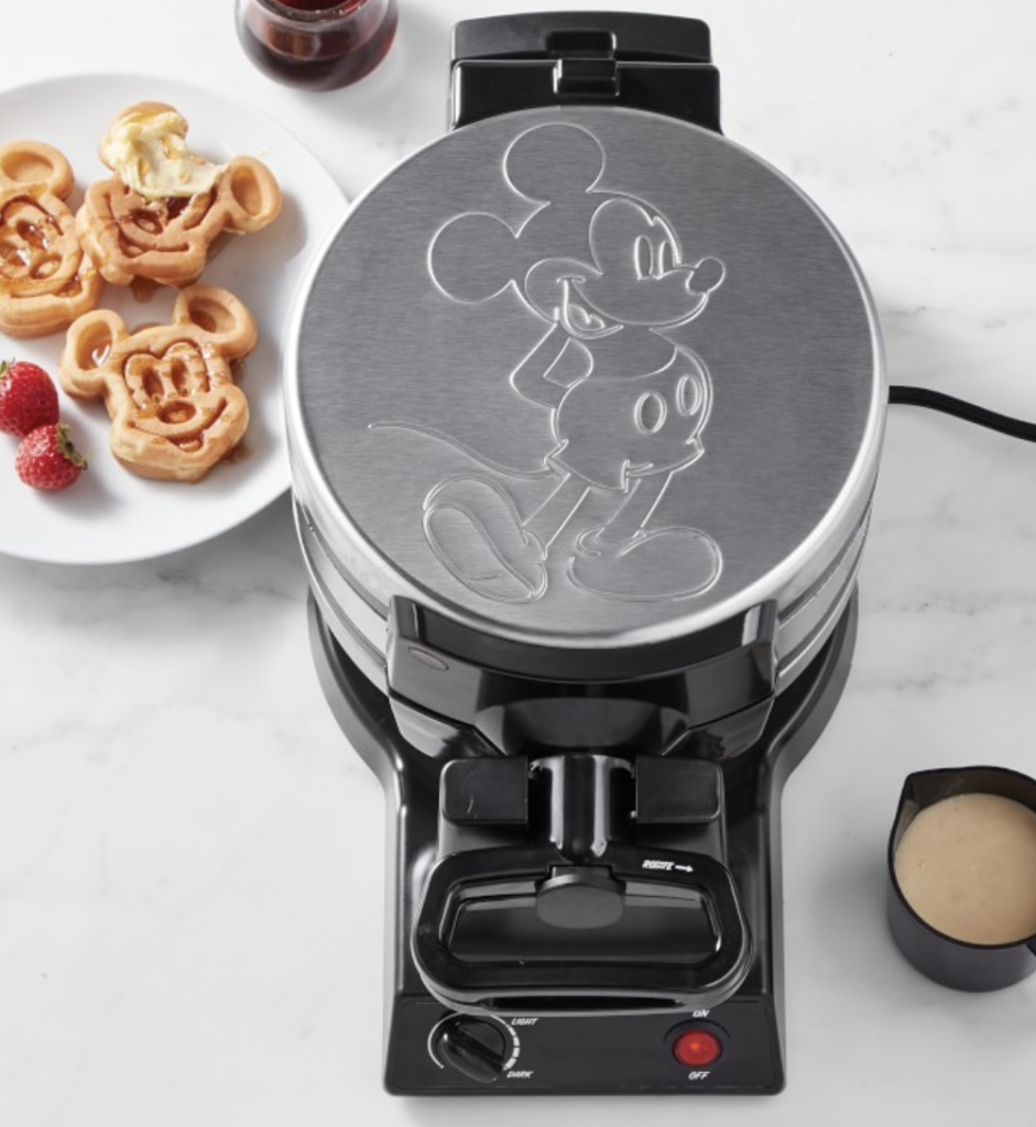 DisneyExaminer Holiday Gift Guide 2021 Mickey Mouse Waffle Maker